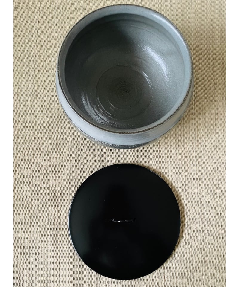 美品 桐共箱付】在銘 寄窯 高垣篤造 象嵌 平水指 | ginyoudo