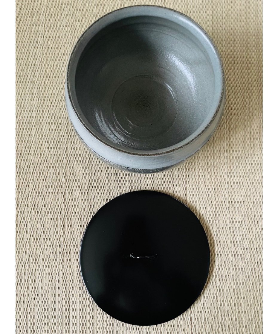 美品 桐共箱付】在銘 寄窯 高垣篤造 象嵌 平水指 | ginyoudo