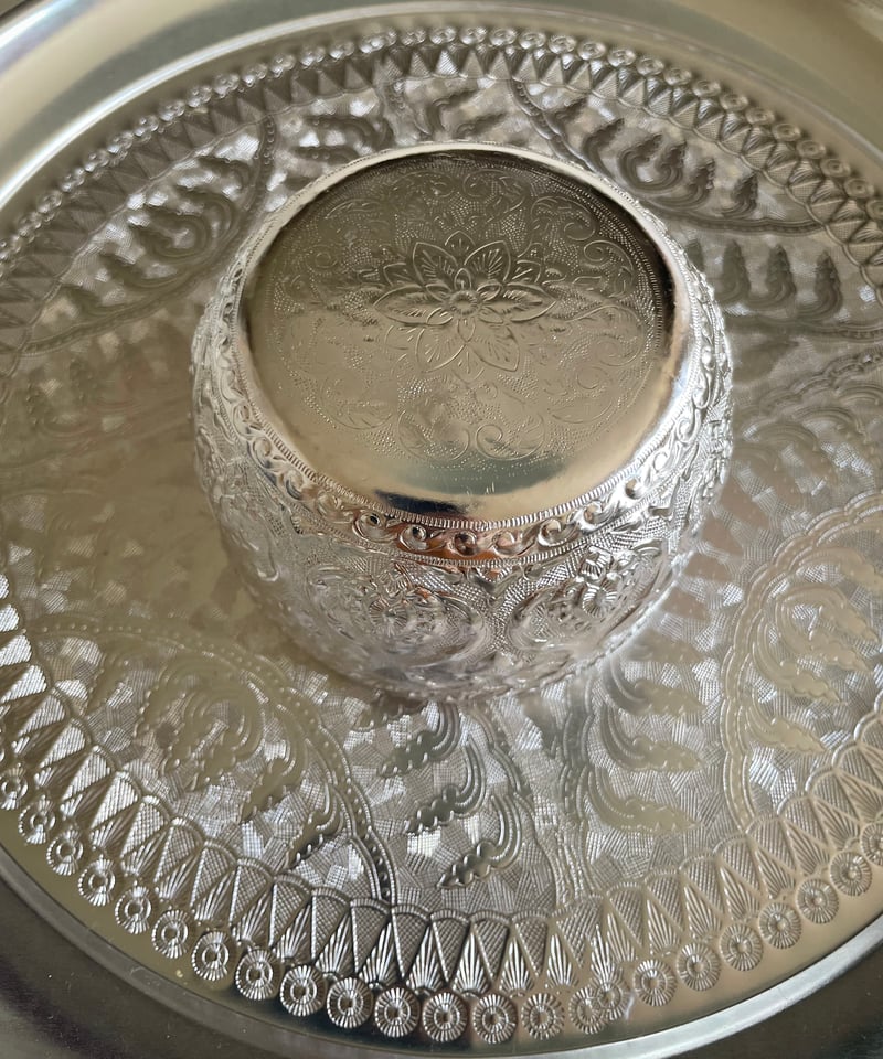 新品】タイ製 CHUE CHIN HUA アルミ製トレー/やかん/ボウル（見立て建