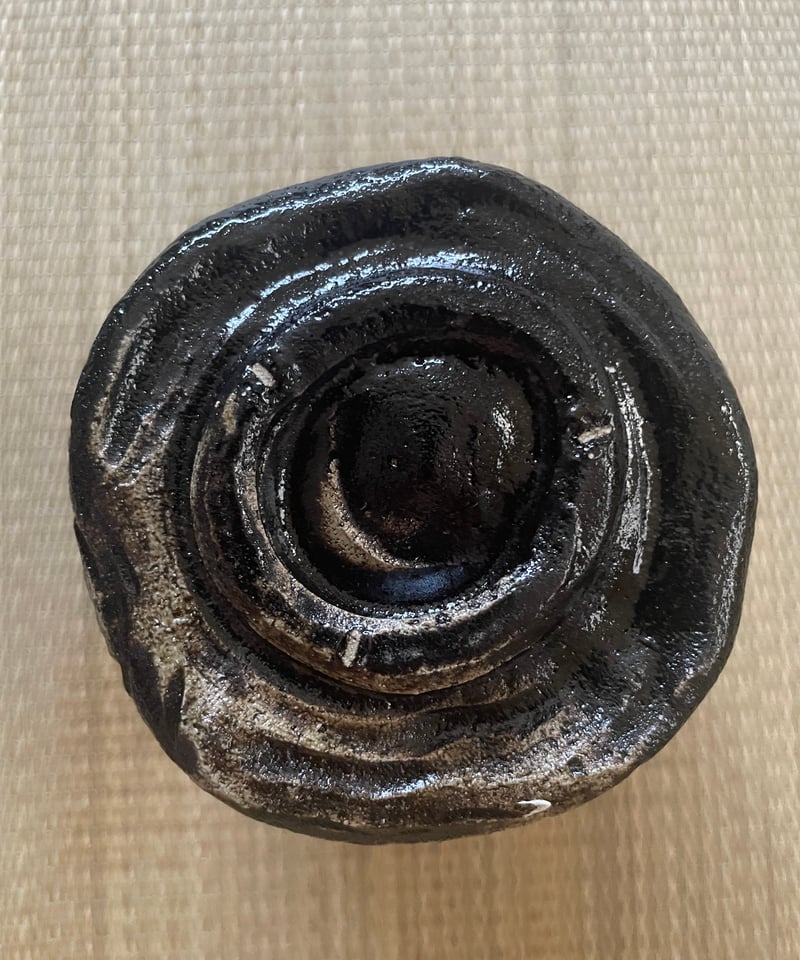 美品】桐共箱付 桂楽造 空中作写し 寒月茶碗 筒茶碗 楽茶碗 | ginyoudo
