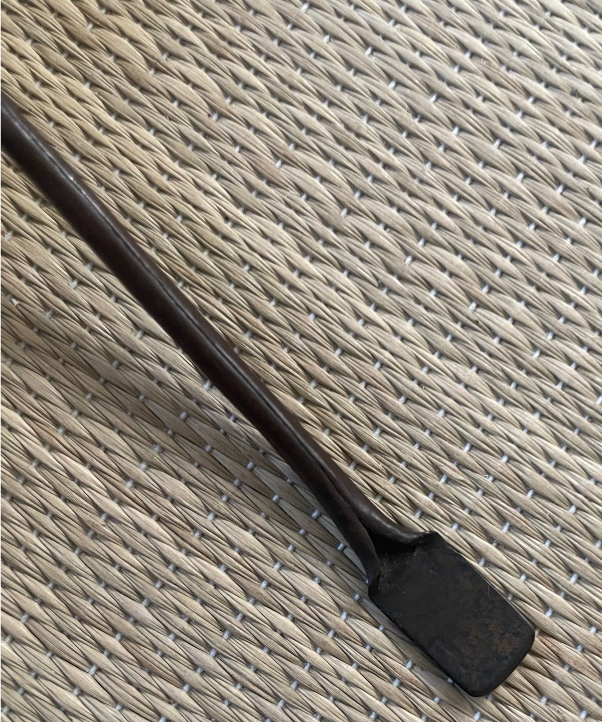 アンティーク】昭和レトロ 骨董 金属製 薬匙 見立て茶杓 | ginyoudo