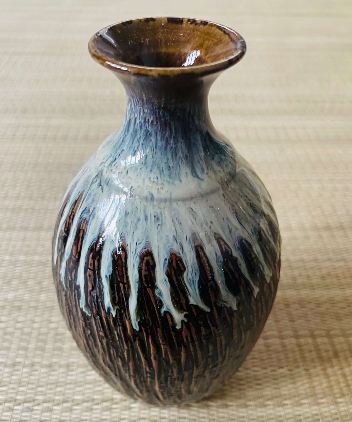 美品 】在銘 味楽窯 高取焼 一輪挿し 花入れ | ginyoudo