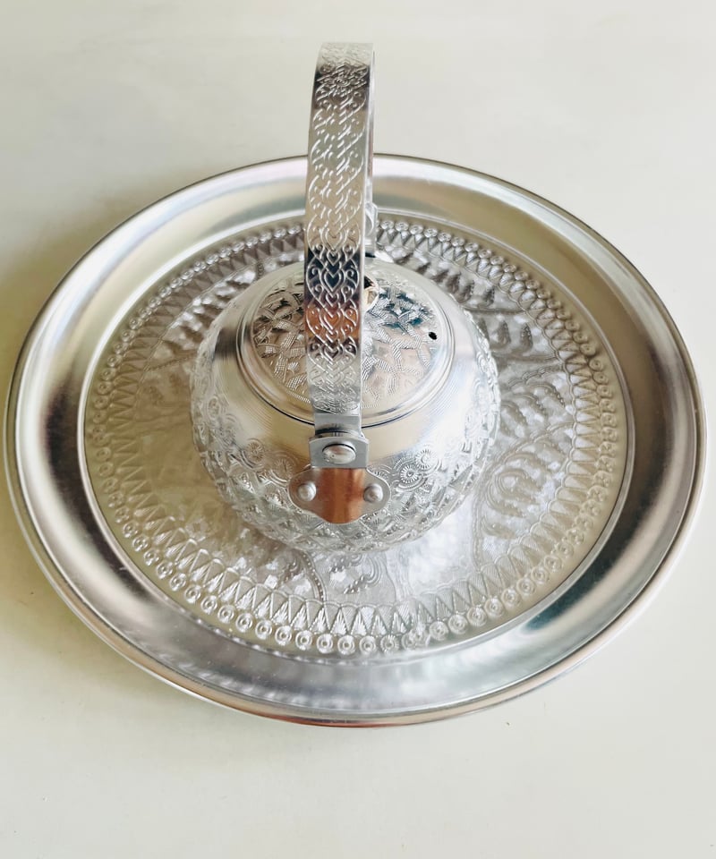 新品】タイ製 CHUE CHIN HUA アルミ製トレー/やかん/ボウル（見立て建