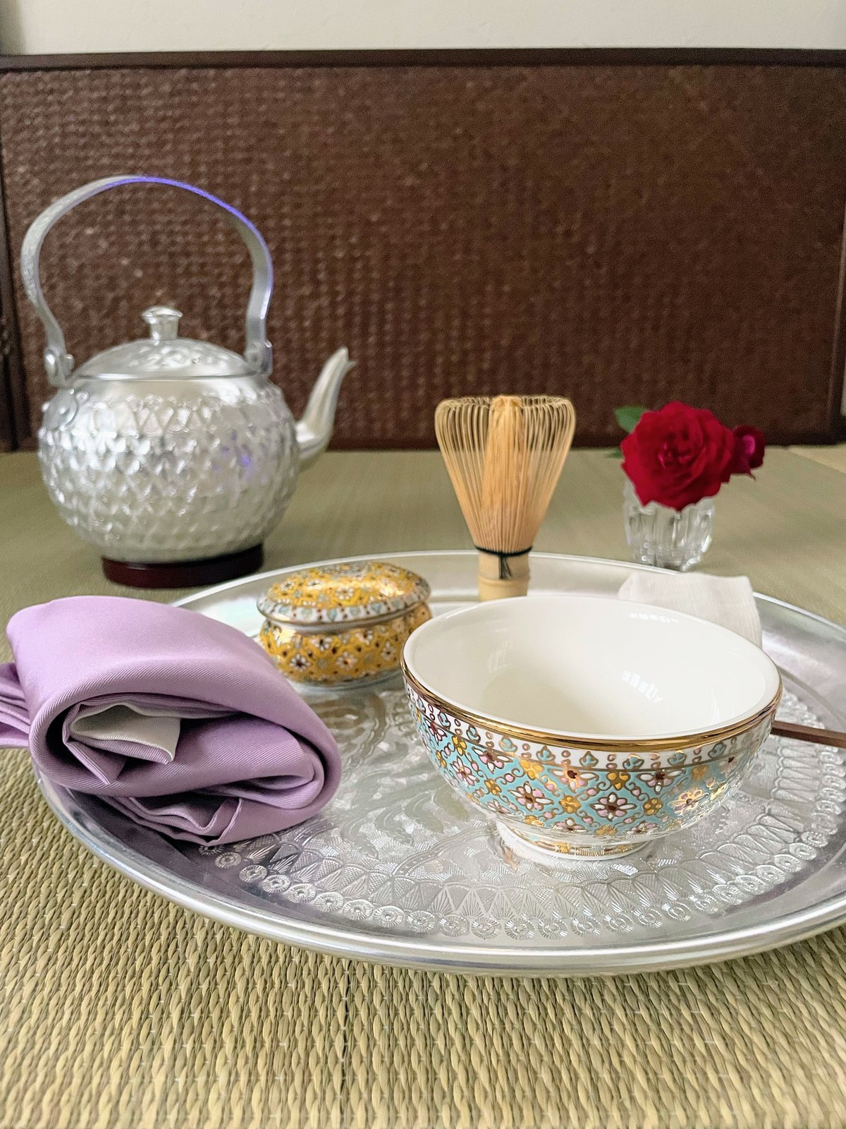 新品】タイ製 手描き ベンジャロン焼 磁器 ボウル 茶碗（茶色） | ginyoudo