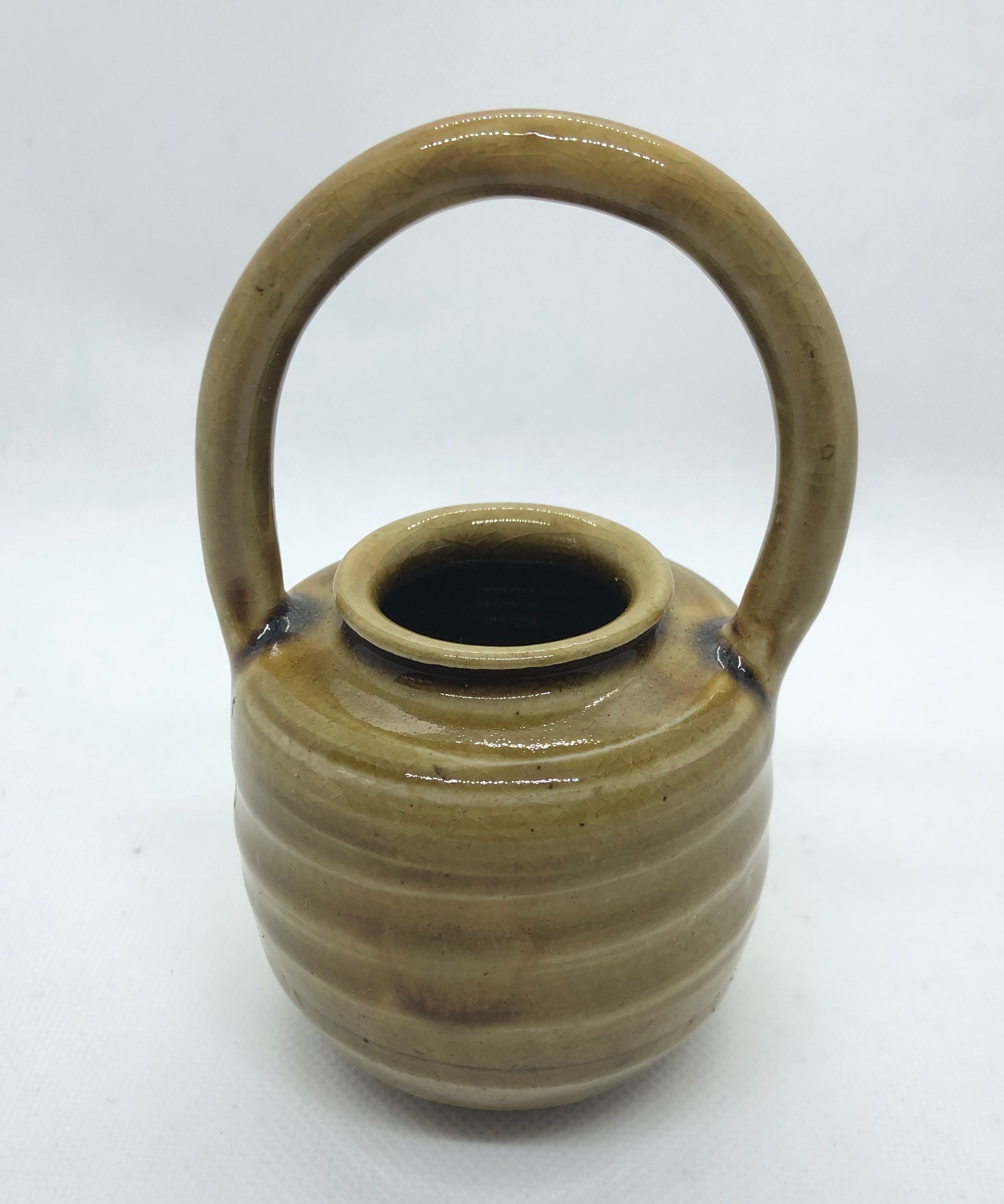 不老園】 在銘（陶印有） 四滴茶入 三点セット | ginyoudo
