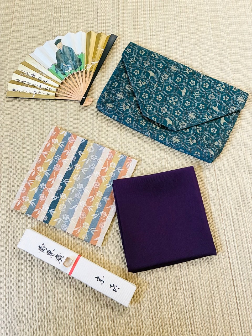 美品】名物裂 正絹 古帛紗 笹蔓緞子 | ginyoudo