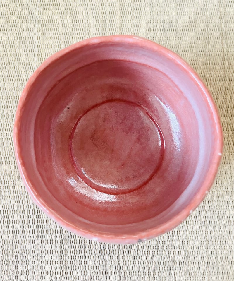美品 紙箱付】松楽造 赤楽 松 雪吊り 楽茶碗 | ginyoudo