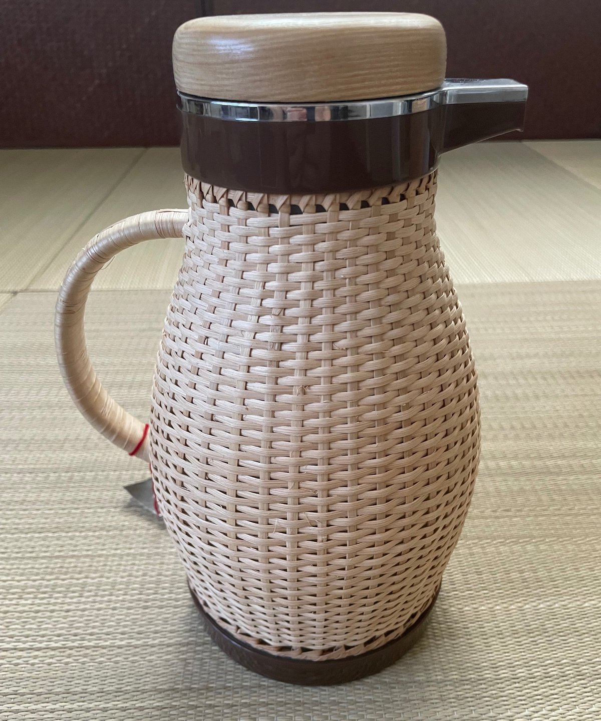 象印　籐　ラタン　ポット　アイスボックス 美品 未使用保管品】ZOUJIRUSHI 象印 藤ポット VGR-1000 ラタン | gi