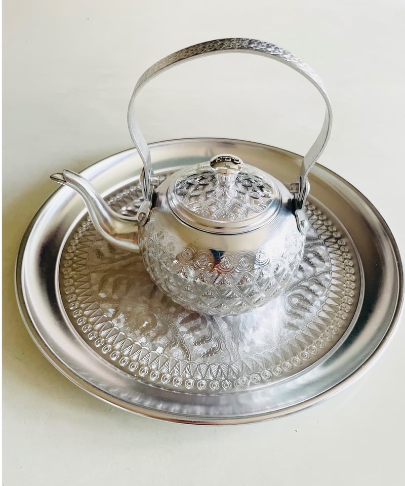 新品】タイ製 CHUE CHIN HUA アルミ製トレー/やかん/ボウル（見立て建