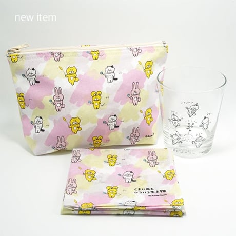 オリジナルハンカチーフ「楽しい草花散歩」
