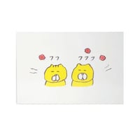 ポストカード「以心伝心」