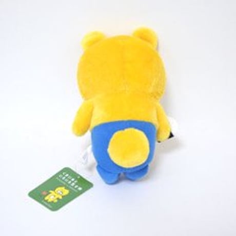 ぬいぐるみM「おにぎりを持ったくまいぬ」