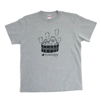 オリジナルTシャツ「いい湯だな」グレー