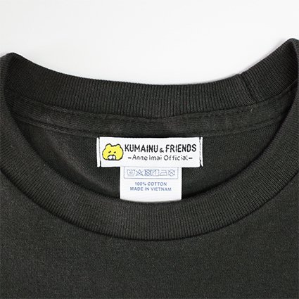 オリジナルTシャツ「WITH FATHER」墨黒 | Anne Imai WebShop