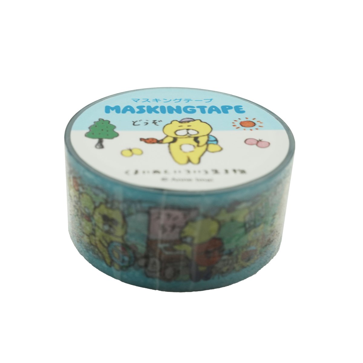 ♡SALE♡1126 PET 6cm×10m 熊熊女仆 海外マスキングテープ ♡SALE♡1126 PET 6cm×10m 熊熊女仆 海外マスキングテープ