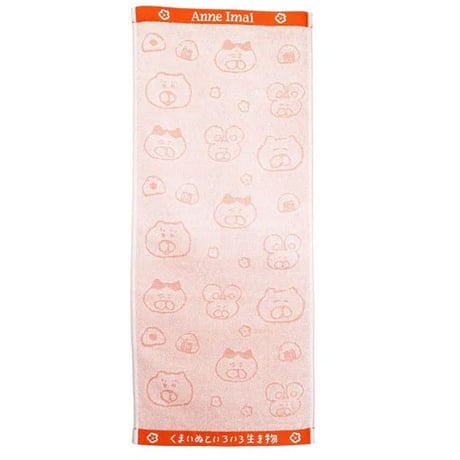 わくわく動物 全6種 フェリシモ かまわぬ てぬぐい タオル CATEGORY