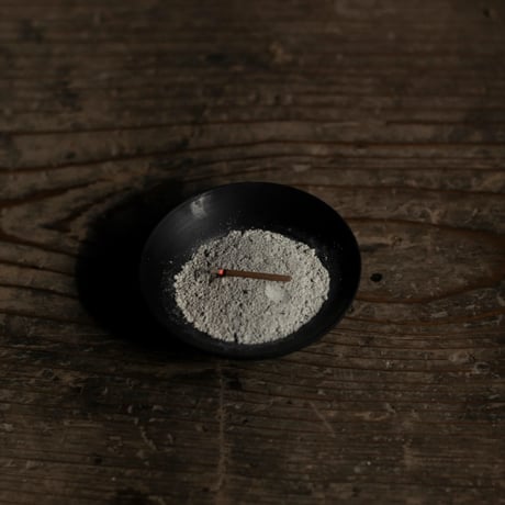 incense set (with small plate & ash)