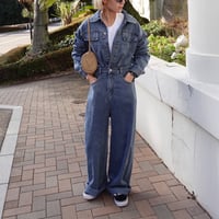 denim overall