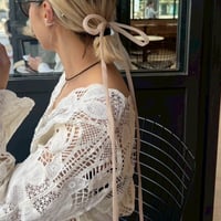 sheer hair＆ accessory ribbon