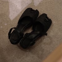 raffia sandal