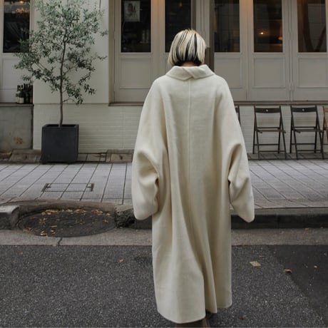 Rever  wool long coat