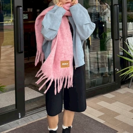 MOKA shaggy muffler