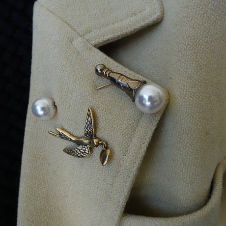 Antique Gold pins
