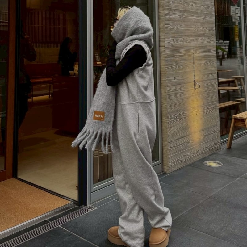 MOKA tag coverall sweat【予約販売】12/下旬〜順次発送 | MOKA