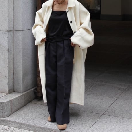 Rever  wool long coat
