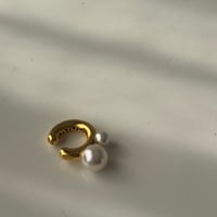 ear cuff 〝petit  perl〟- gold -