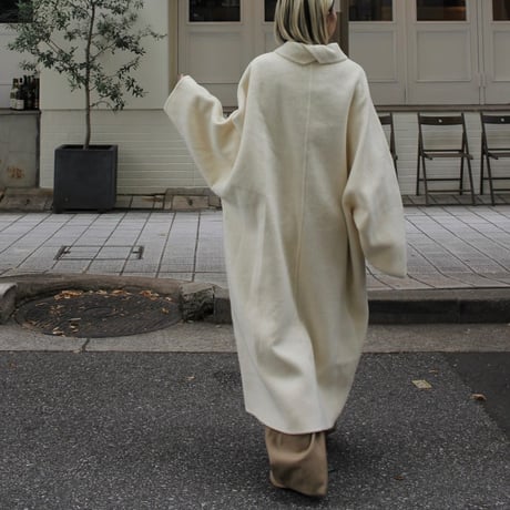 Rever  wool long coat