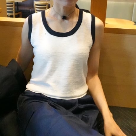 bicolor tank top