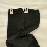 sheer high socks