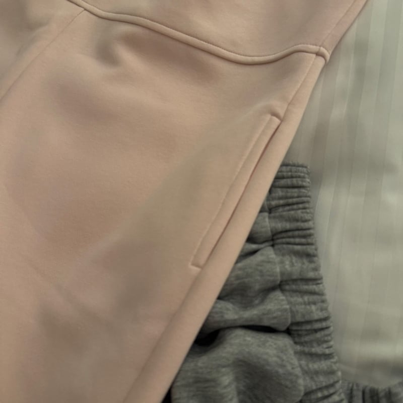loopback sweat coverall / pink | MOKA