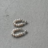 freshwater pearl  charm pierce 〝tons 〟