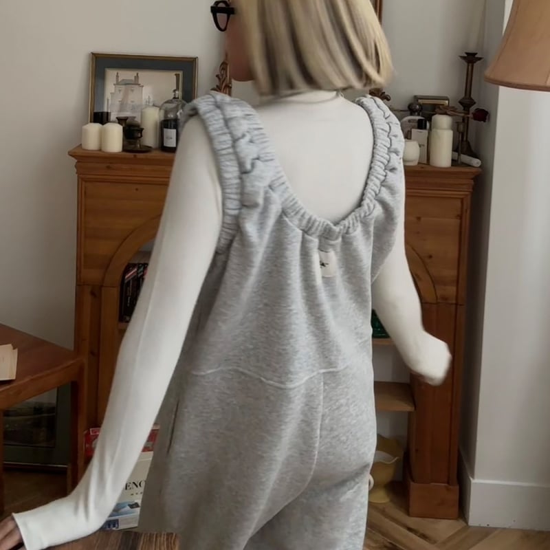 MOKA tag coverall sweat | MOKA