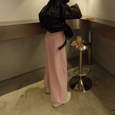 drawstring pants pink