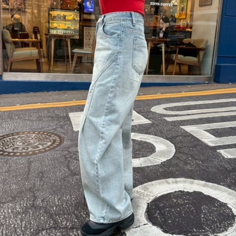 side design denim