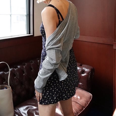 flower onepiece ＆ cardigan