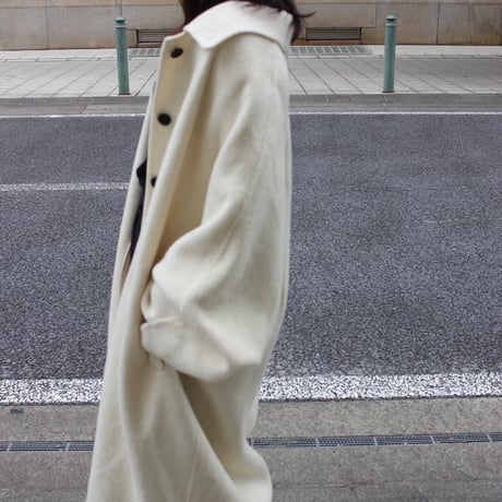 Rever  wool long coat