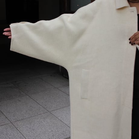 Rever  wool long coat