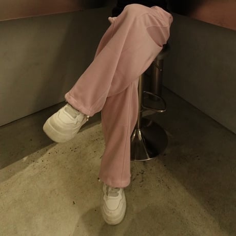 drawstring pants pink