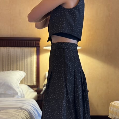 flower skirt set up