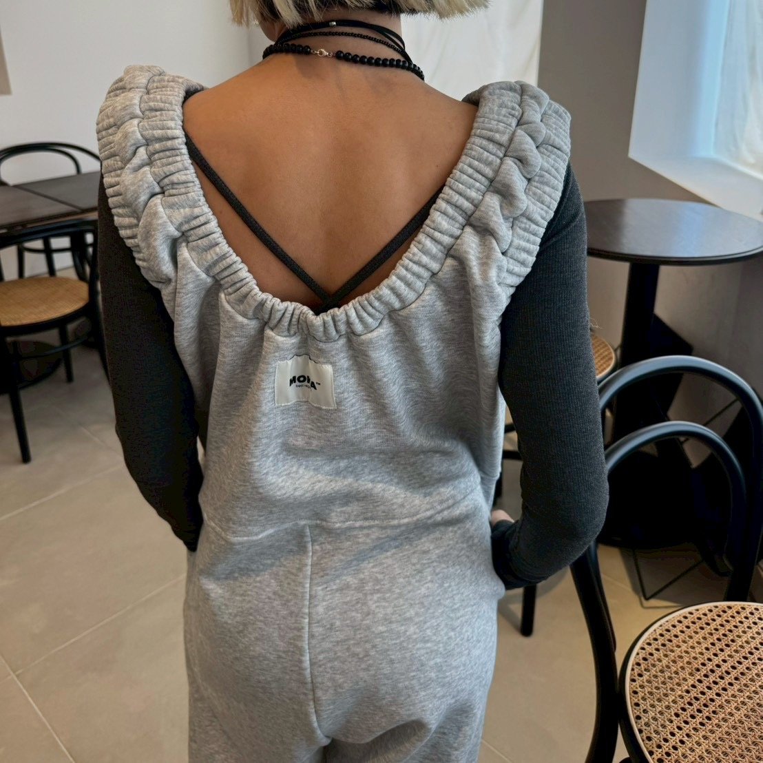 MOKA tag coverall sweat【予約販売】12/下旬〜順次発送 | MOKA