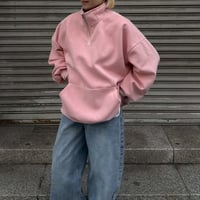 half zip sweat