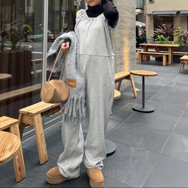 MOKA tag coverall sweat【予約販売】12/下旬〜順次発送 | MOKA