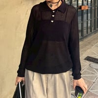 Summer mesh knit