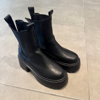 back zip Side gore boots