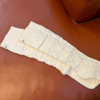 cable knitting boots socks