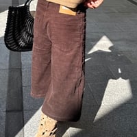 corduroy 3/4 bottom